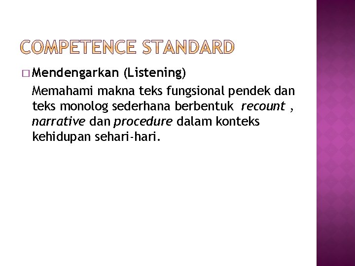 Kajian linguistik fungsional sistemik transtivity in indonesia court trial text: For Grade X Semester 1 Senior High School
