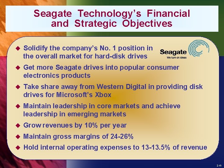 2 The Managerial Chapter Title Process Of Crafting Strategic intent refers to a situation where a company.