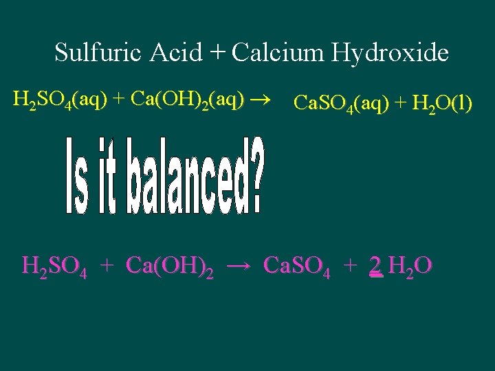 Chemistry Acid Reactions Ionic Equations 