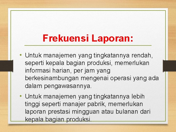 Maka dari itu apa saja sebenarnya laporan bulanan hrd yang harus dikerjakan bagian. Akuntansi Pertanggung Jawab Pusat Pendapatan Dan Biaya Akuntansi