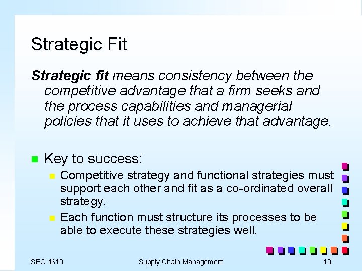 How Strategic Fit Is Achieved In Scm 13+ Pages Solution in Google Sheet [2.1mb] - Updated 2021 
