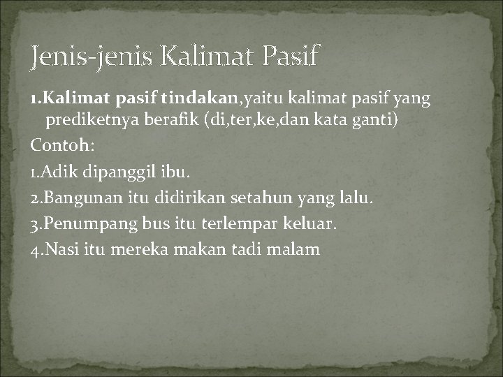 Contoh Kalimat Aktif Pasif Beserta Penerapannya Kampung Inggris Pare Jelaska apa yang dimaksud kalimat aktif dan kalima.