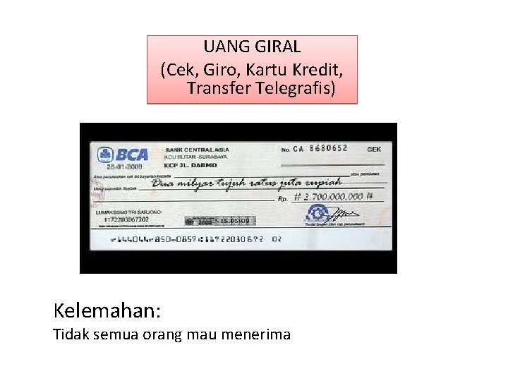 Uang merupakan variabel penting dalam pembangunan . Pertemuan 2 Uang Jenis Uang Dan Teori Kuantitas