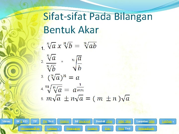 Matematika kelas x merasionalkan penyebut bentuk . Bahan Ajar Matematika Kelas X Semester 1 Smkn