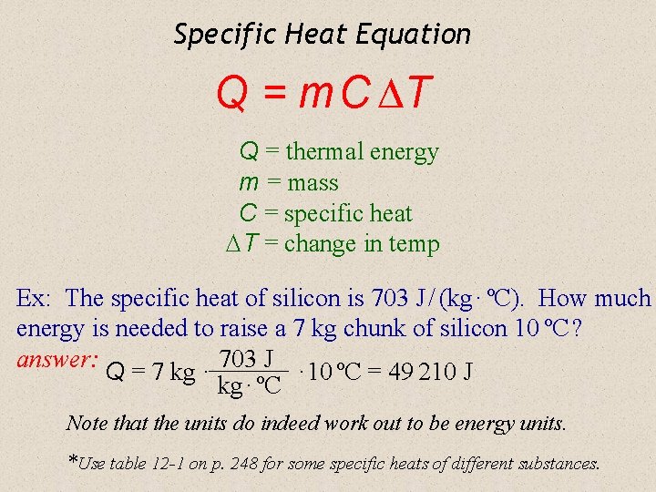 Ocean Thermal Energy Conversion The transfer of thermal energy from one object to another beca.