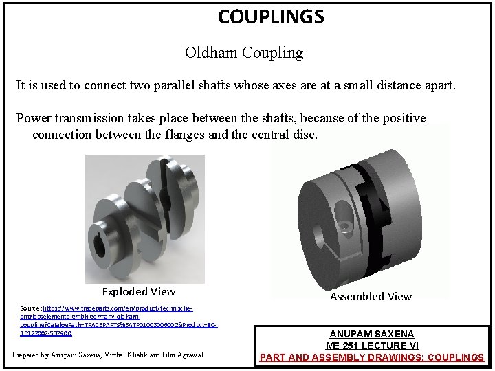 Question 8 Oldham Coupling Is Used To Connect Two Chegg 