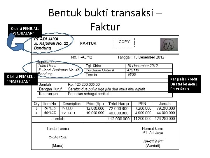 Melaksanakan komunikasi bisnis accounting for smk 15 . Analisis Bukti Transaksi Myob Accounting 18 Education Abdul