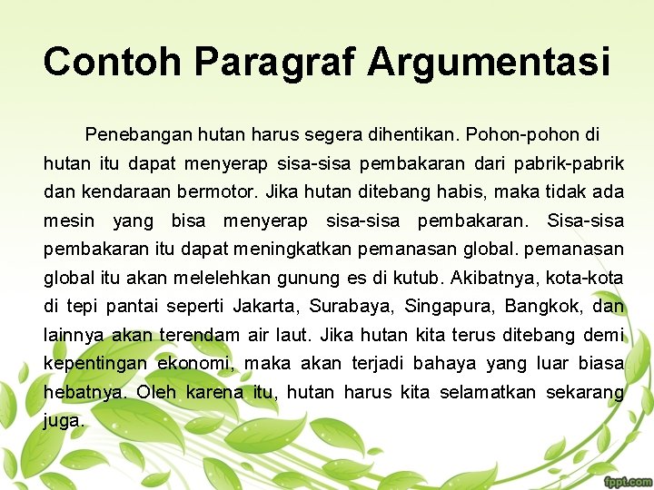 15 Contoh Paragraf Argumentasi Pengertian Ciri Dan Pola 