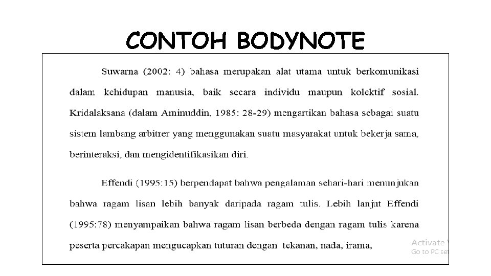 Contoh Pembuatan End Note Skripsi Dan Jurnal Yang Baik Dan Benar Kosngosan 
