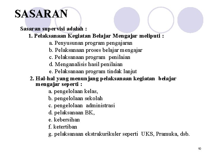 Format supervisi kegiatan ekstrakulikuler dalam administrasi akreditasi sekolah format doc termasuk ke dalam materi administrasi akreditasi, . Supervisi Administrasi Endidikan Rita Hermiati 1 Dasar N