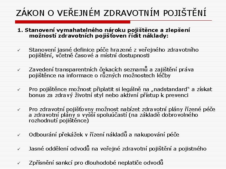 Reformn Opaten Ministerstva Zdravotnictv Ph Dr Lucie Bryndov