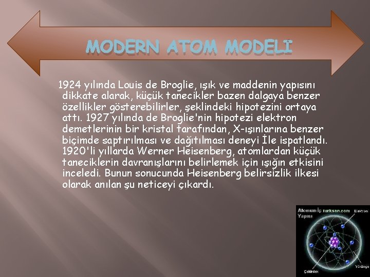 Atomun Yapisi Atomun Yapisi Elementlerin Tm Zelliini Gsteren