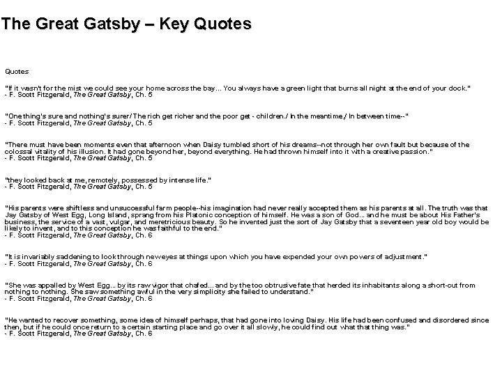 'the great gatsby' is set in new york and revolves around the triangle of jay gatsby, tom, and daisy. The Great Gatsby Revision Guide The Great Gatsby