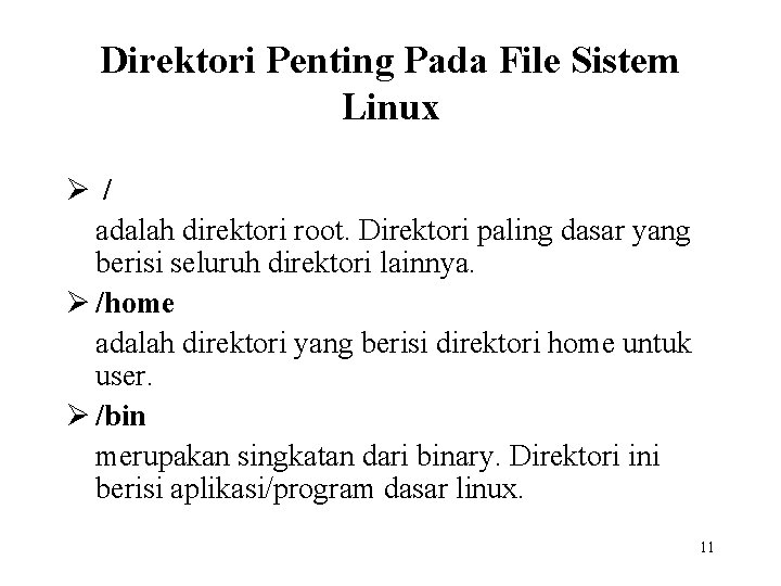 File System Linux Ppt Download Dev Memuatkan semua file penting.