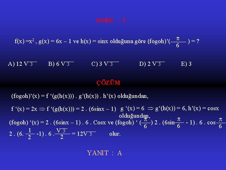 How to calculate the fog x and gof x? Matematk Dnem Dev Trev Tanim Varsa Lim Fxfxo
