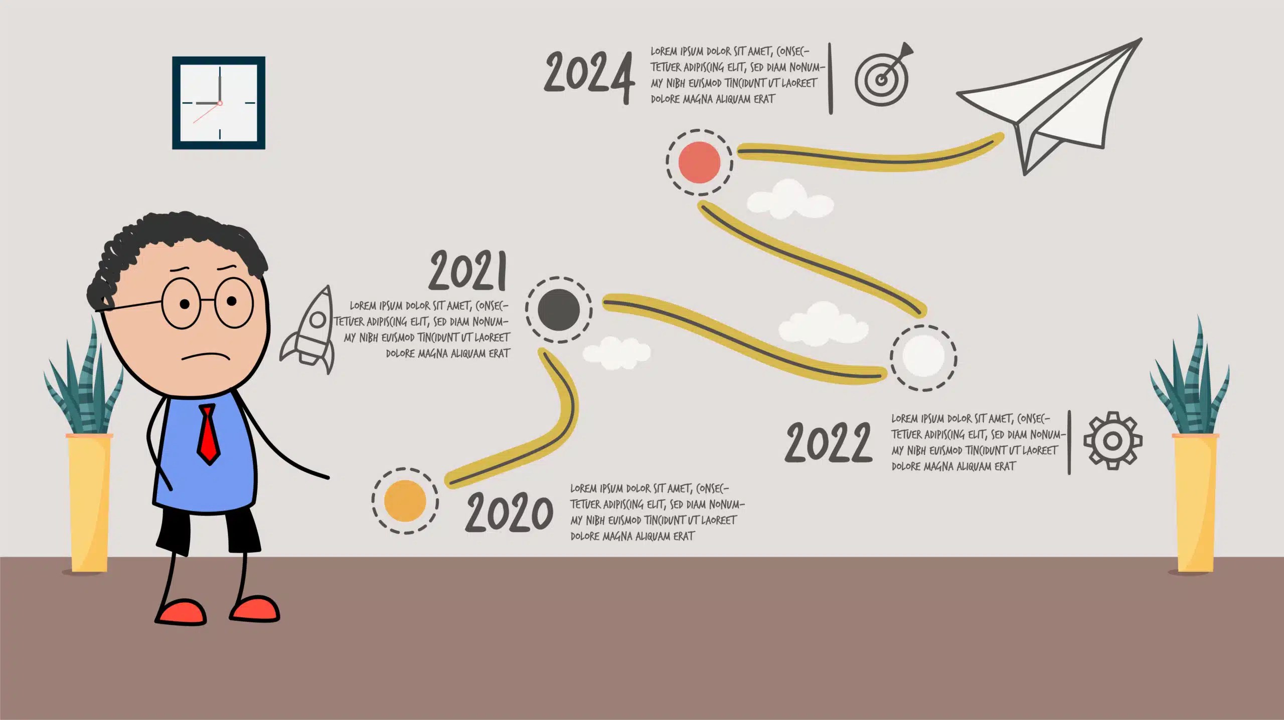 100 Creative Representations Of Timeline Templates Plus Timeline Design Tips Free Powerpoint Timeline Template