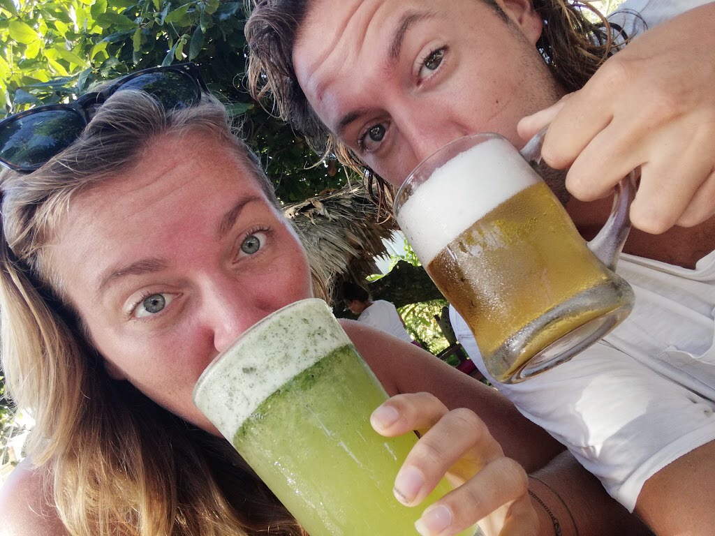 Proost op ons ticket!