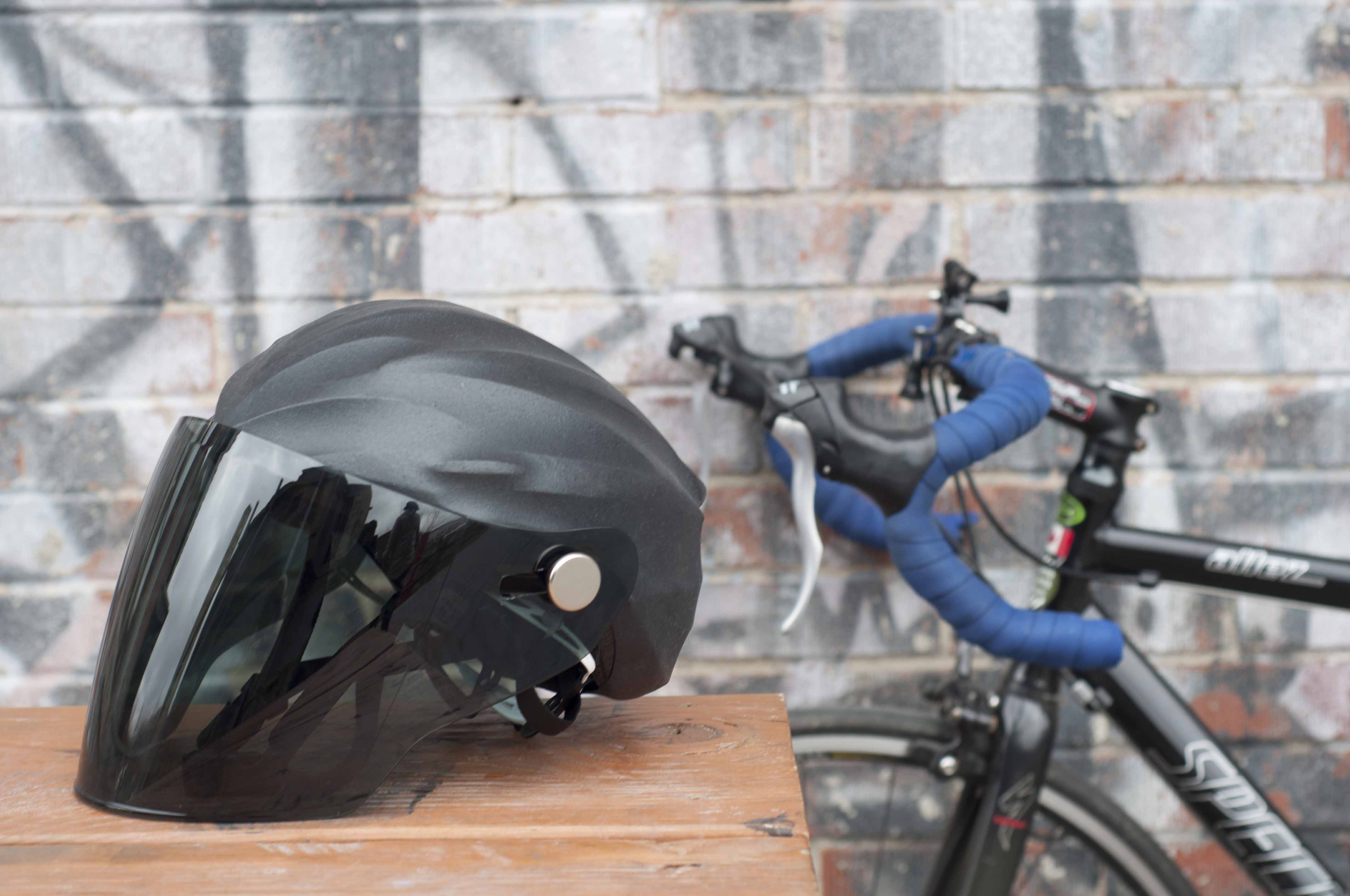air conditioner for motorcycle helmet AirCon V2 Helmet Cooler 4 Inch
