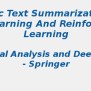 Automatic Text Summarization Using Deep Learning | S-Logix