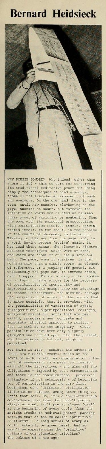 Bernard Heidsieck_ interview