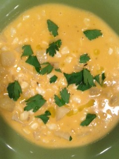 Fresh Corn Chowder