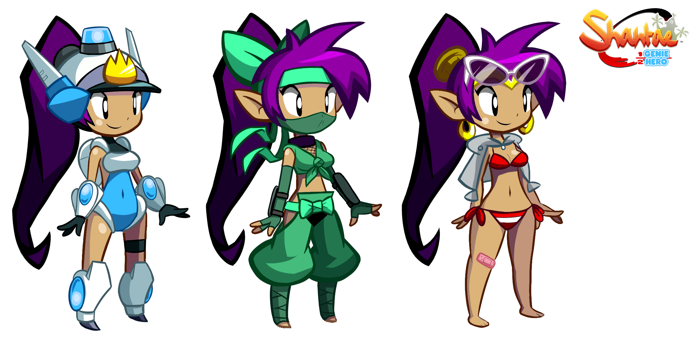 Shantae cosplay makes all our wishes come true. Shantae Half Genie Hero Costume Pack Dlc Coming April 10th