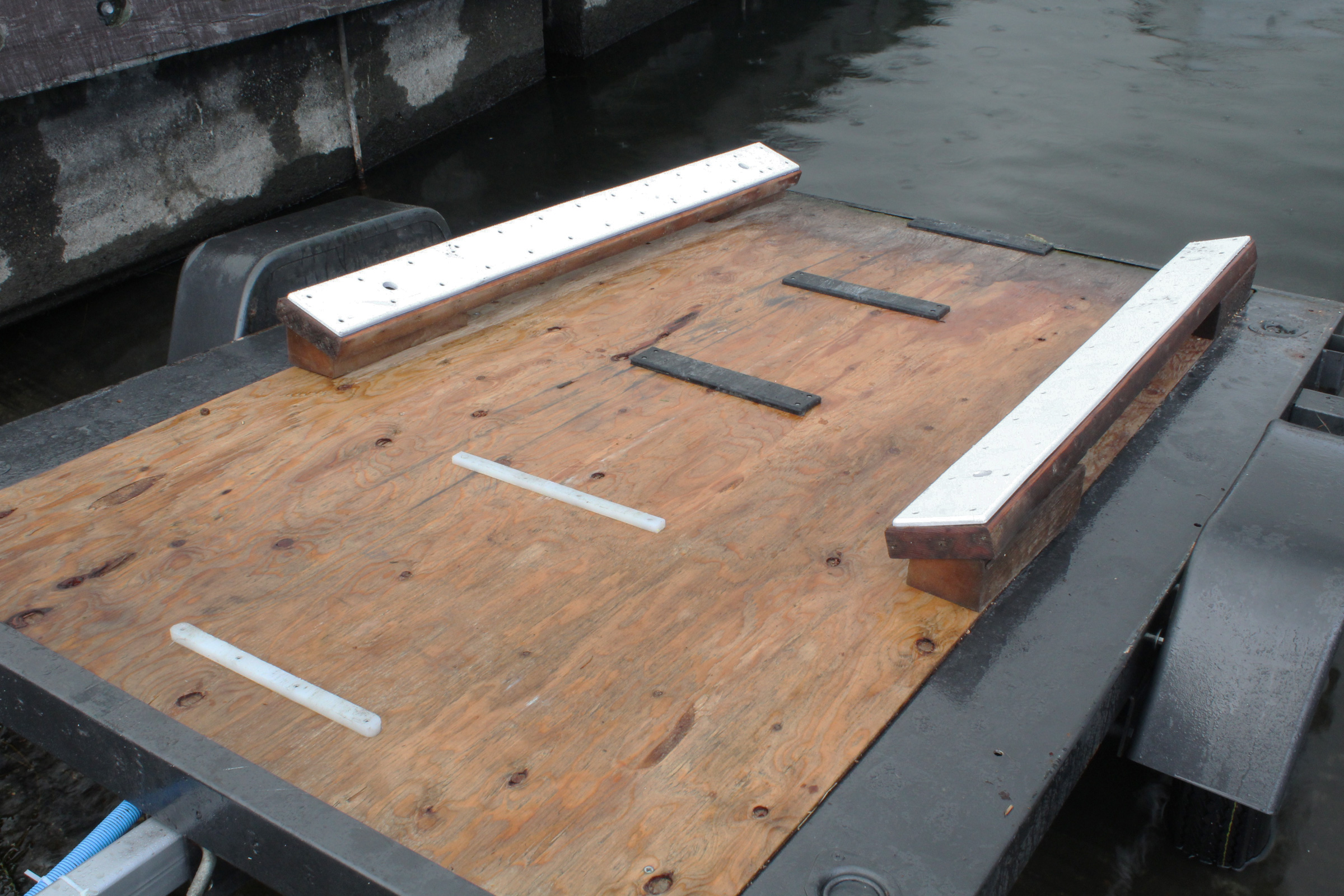 · drill a hole in only one end now. Making A Slicker Trailer Small Boats Magazine