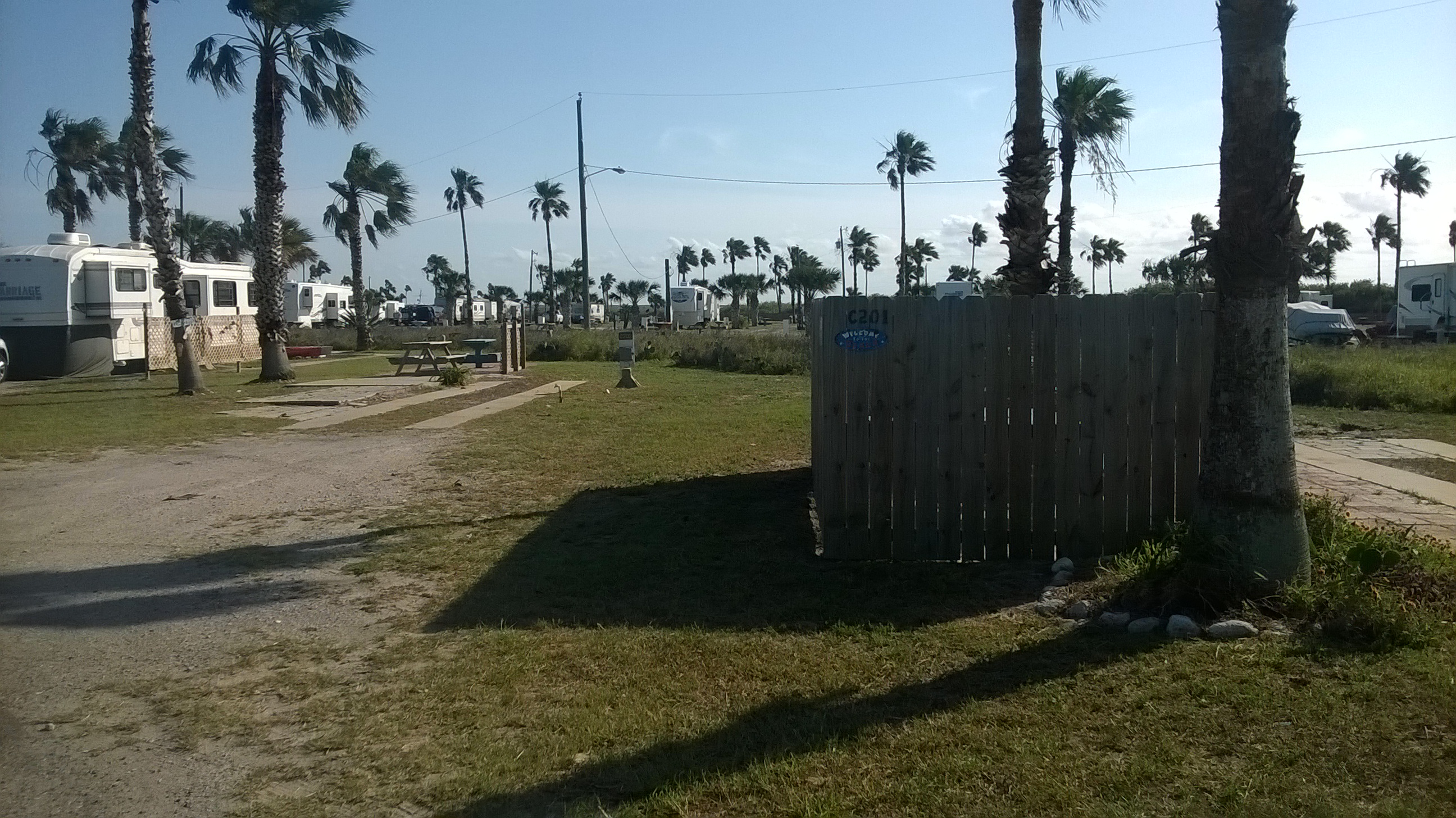 South Padre Island, Isla Blanca, Sites 201/202