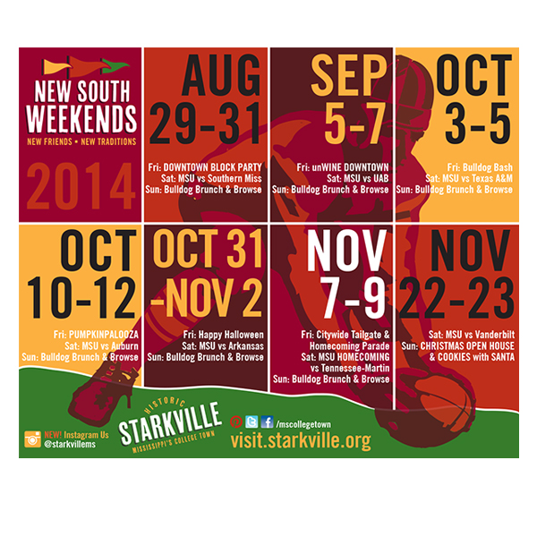 New South Weekends 2014: Starkville, MS