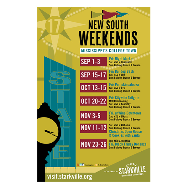 New South Weekends 2017: Starkville, MS