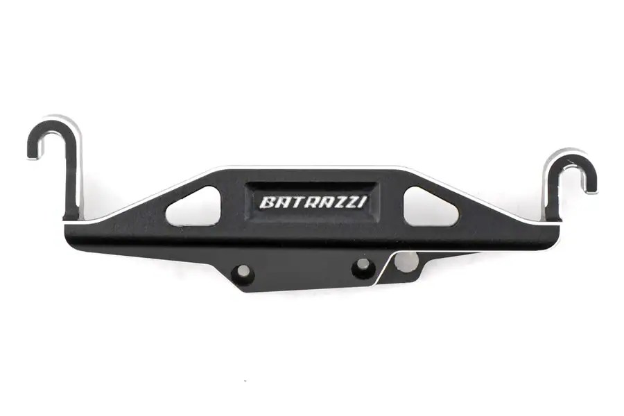 RC car bumper for small-scale remote control vehicles with Batazzi branding.