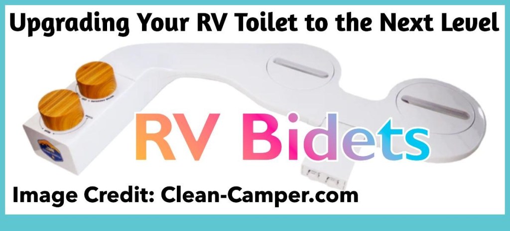 rv bidet feature image with clean camper bidet photo