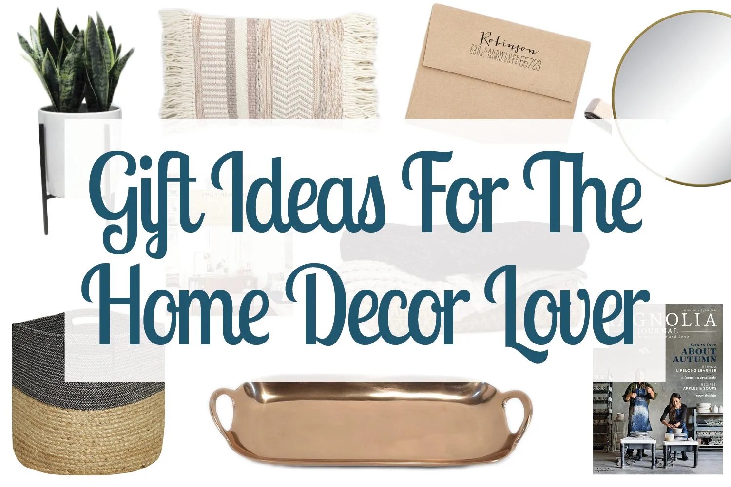 A dozen of the best home decor gift ideas