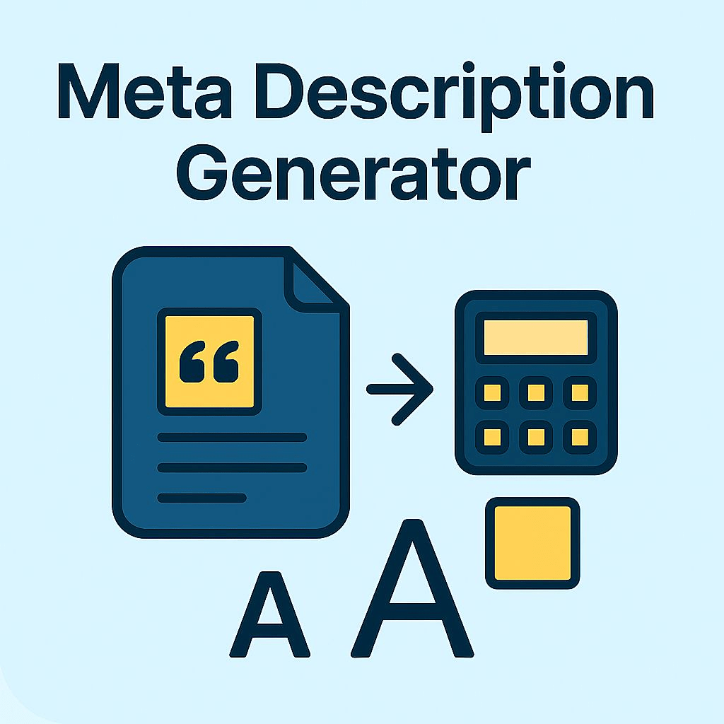 meta description generator