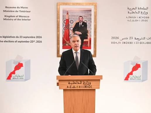 بلاغ لوزير الداخلية حول النتائج النهائية للانتخابات التشريعية المجراة يوم 23 سبتمبر 2026