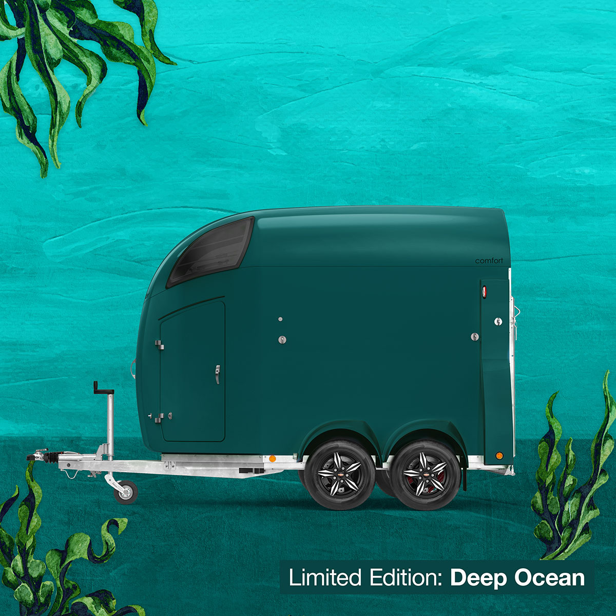 Deep Ocean horse trailer