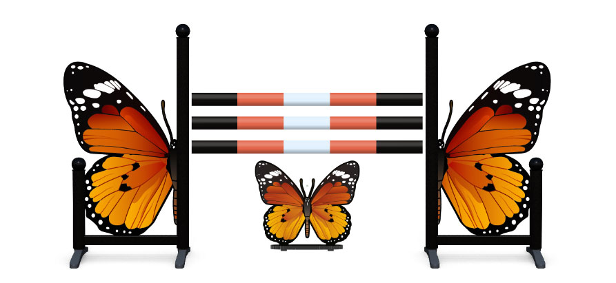 Butterfly-showjump