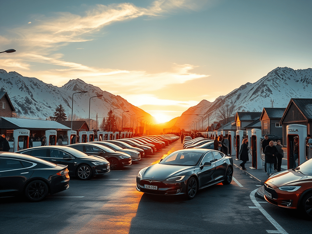 Norway Hits 97.6% EV Sales in November 2025: Tesla Smashes Records Ahead of Tax Changes