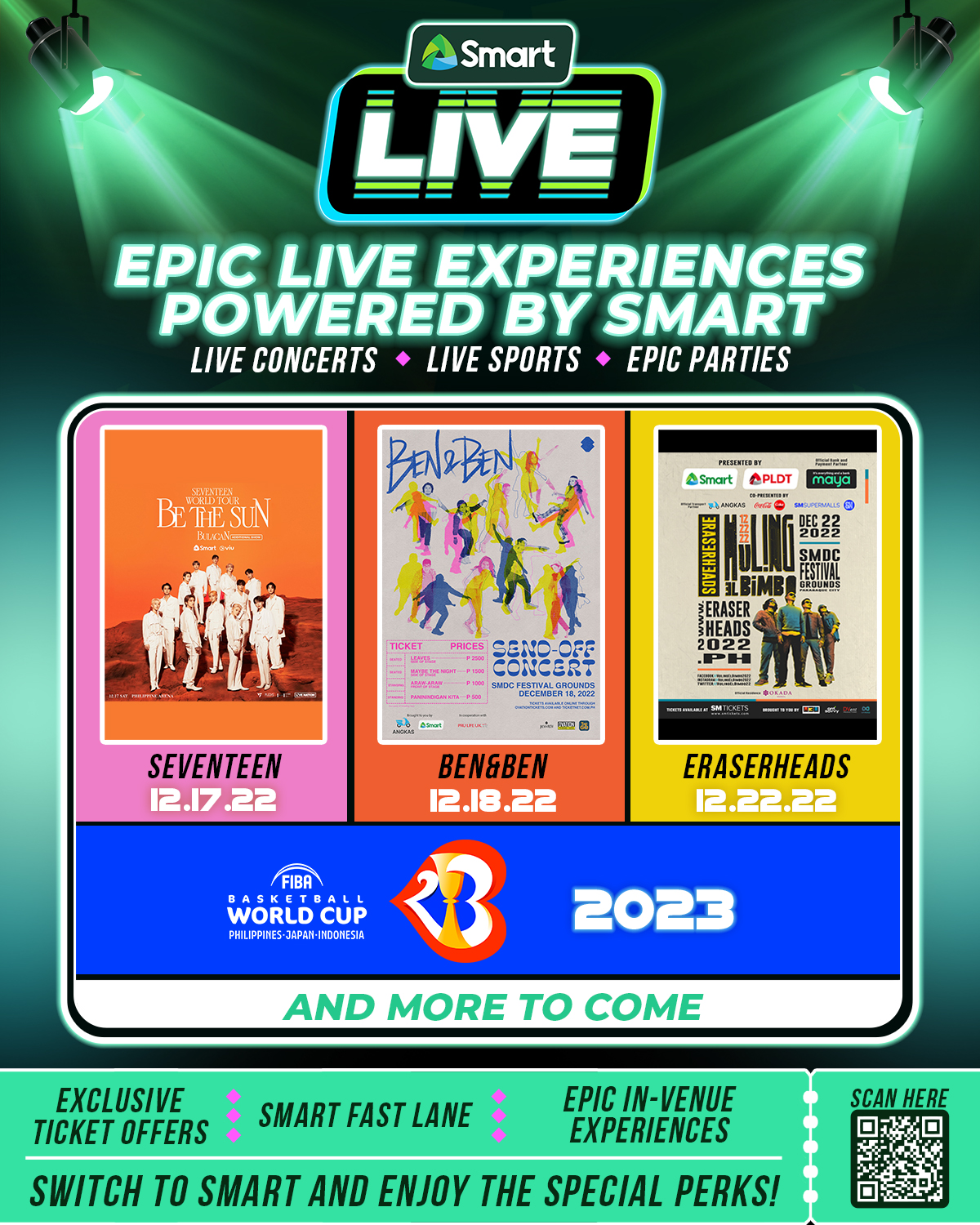 Smart Launches Smart Live To Bring Epic Live Experiences To Subscribers
