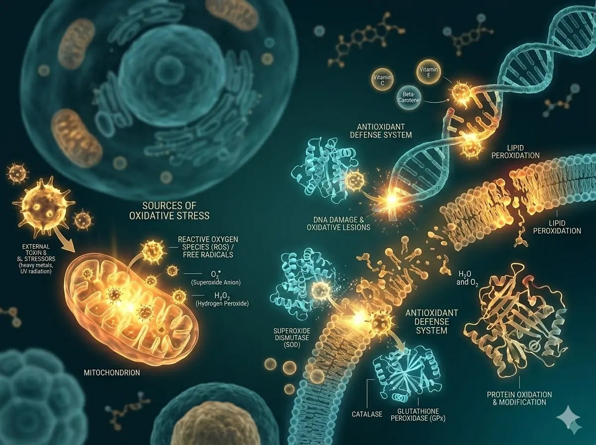 Oxidative stress and antioxidant defense