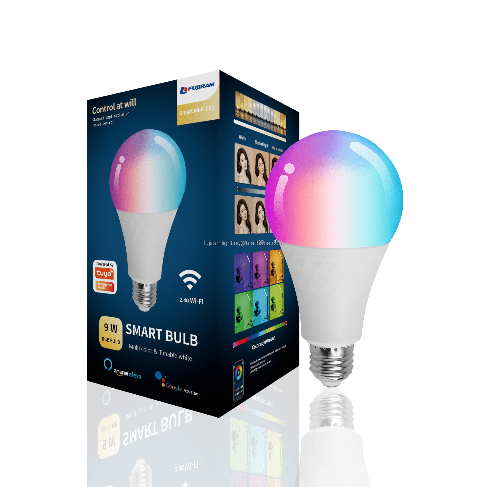 Smart LED light bulbs