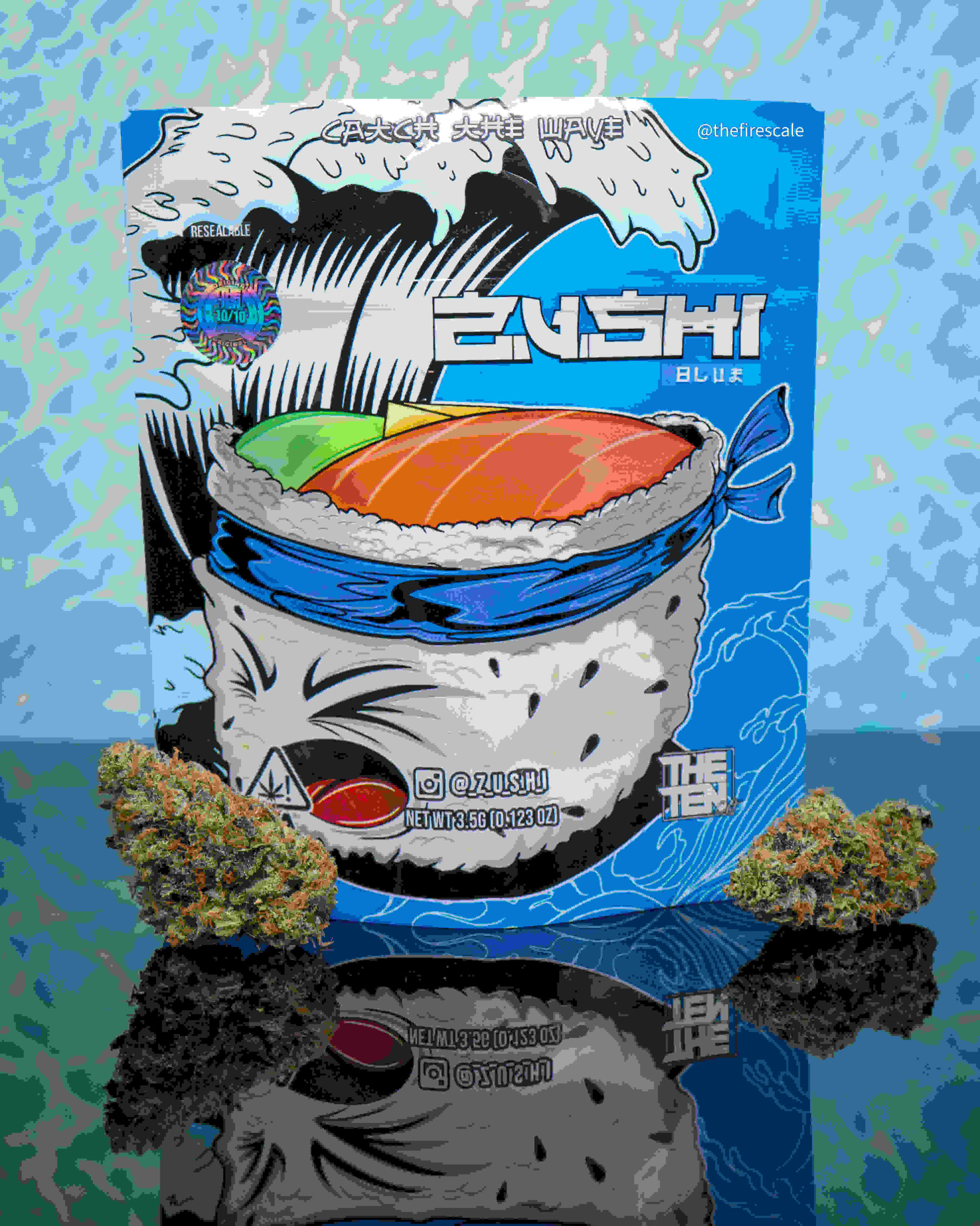 Blue Zushi Strain The Ten Co Strain Smartbuds