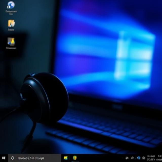 Illustration showing a large speaker placed in front of a computer monitor, symbolizing sound issues. Text overlay includes the phrases 'Troubleshoot' and 'Resolve Sound/Audio Issues in Windows 11.