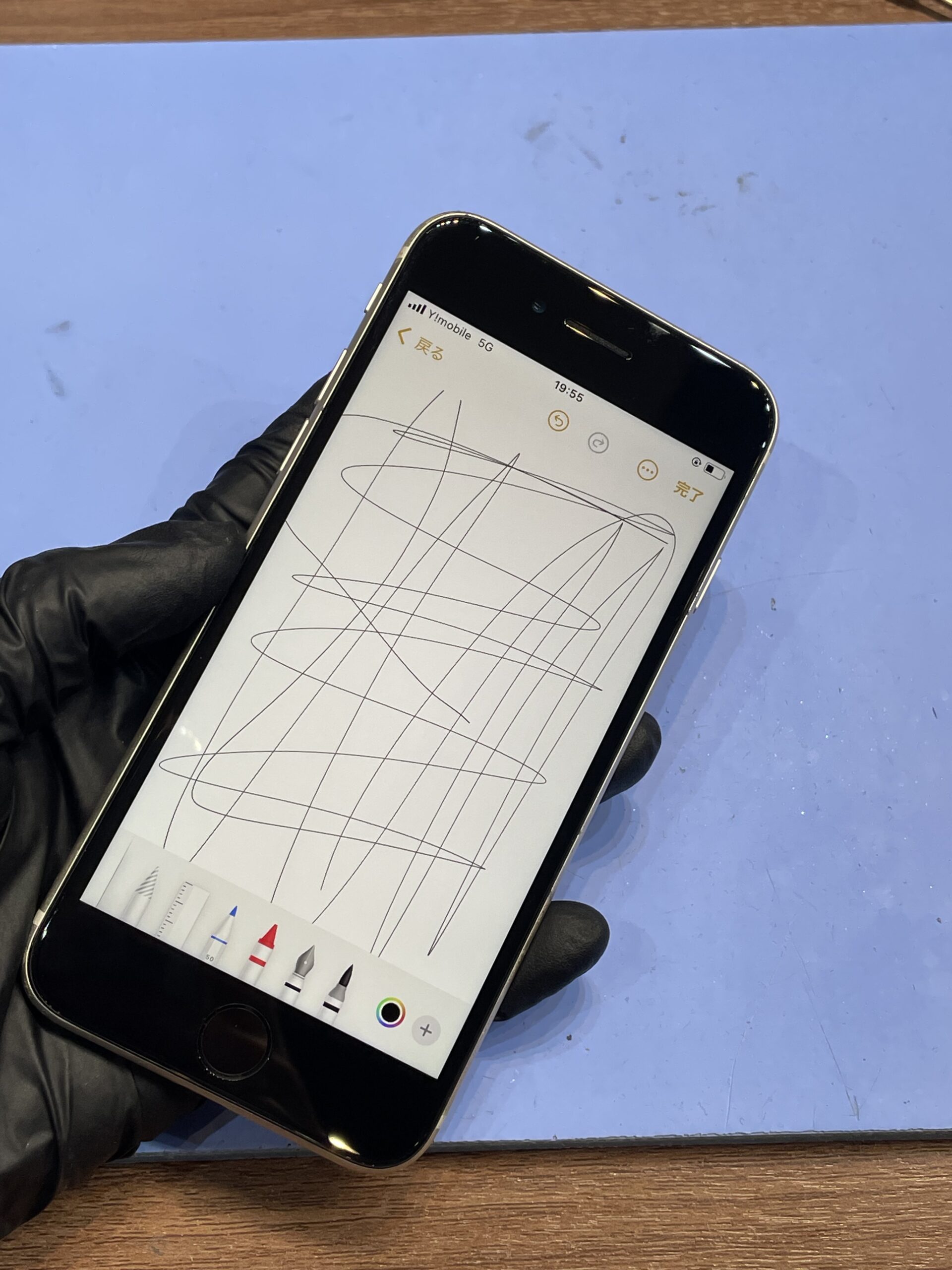 【赤池店】iPhoneSE(第3世代)の画面交換【名古屋市天白区からご来店】