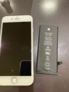 iPhone6 バッテリー交換 【筑前町からのご来店】