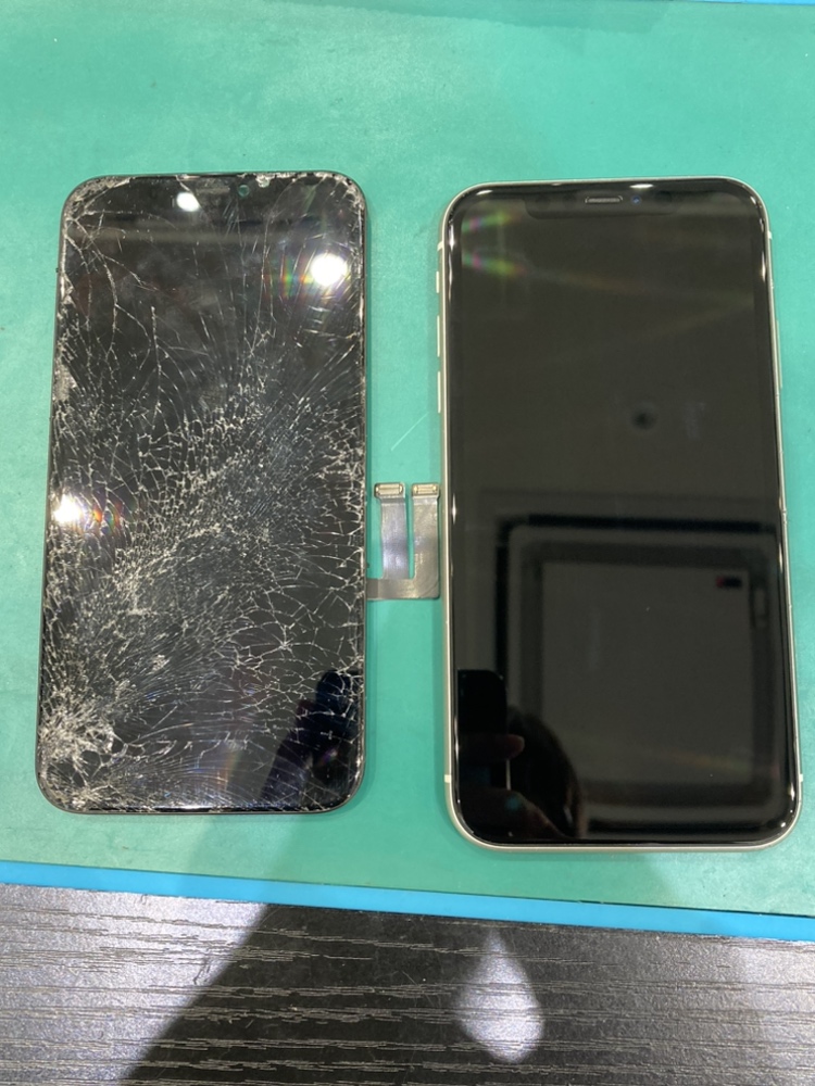 iPhone11画面割れ修理『糟屋郡』