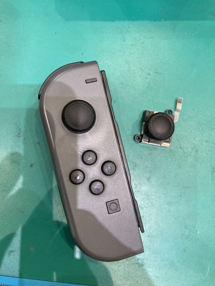 NintendoSwitch joy-con スティック交換『北九州市』