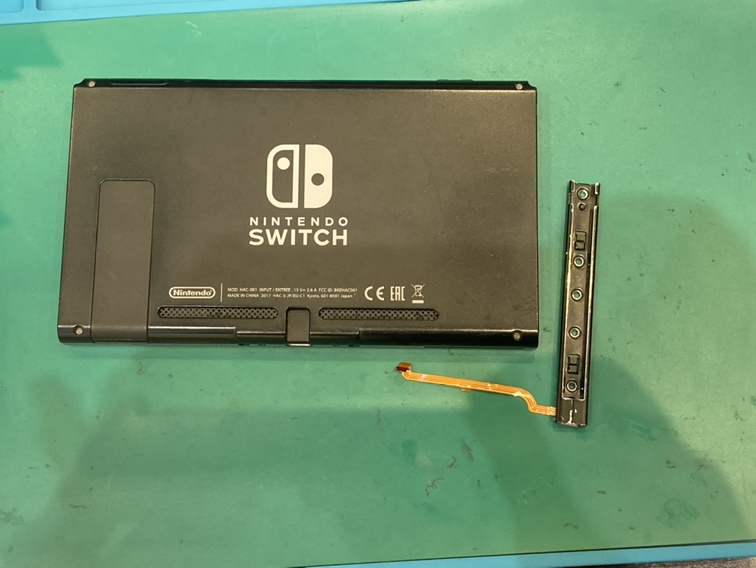 Nintendo Switch スライドレール 交換！【宗像市】