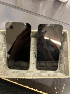 山科区音羽 よりiPhone12 画面が映らない