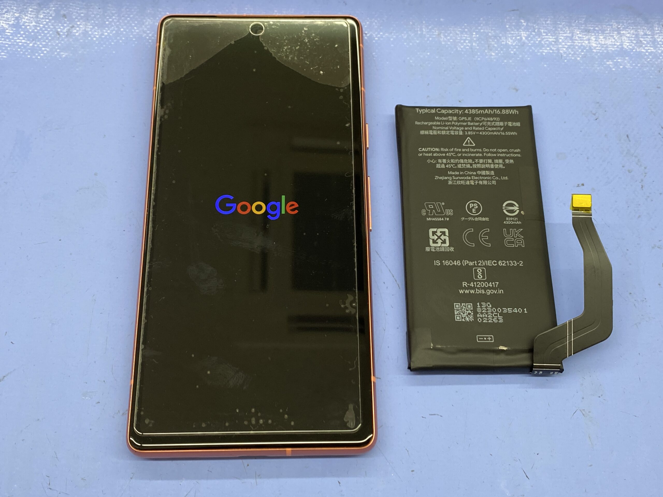 Google Pixel 7a 本体のみ バッテリー交換済 🔋 Google Pixel 7aの膨張したバッテリー交換を行いました！【スマート
